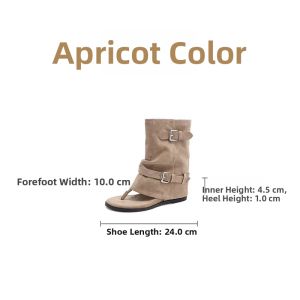 Josiny | Heel Increasing Sandals Slippers Short Boot