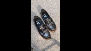 Parker Sepatu Loafers Pantofel Hitam Pria Original