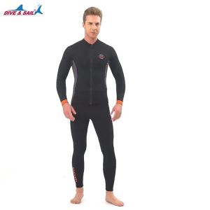 3mm Diving suit jacket pants Snorkeling Split suit For Men wetsuit