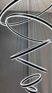 lampu langit-langit lampu gantung lampu gantung LED untuk ruang tamu lampu dalam ruangan