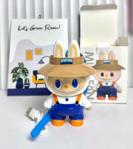 Mini fan exquisite portable little neck fan mini fan labubu