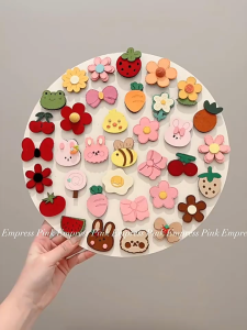 กิ๊บติดผมน่ารักสำหรับเด็กทารกไม่ทำร้ายเส้นผมเด็กทารกเทปแม่เหล็ก