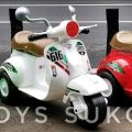 Mainan Vespa Tunggang Anak Light & Sound - Motor Skuter Dorong Edukasi. 
