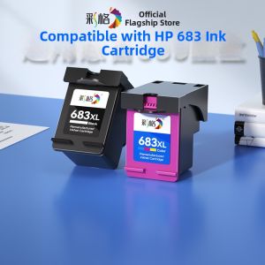 CHG | Non-Original HP Compatible 683 Ink Cartridges for DeskJet Plus 6178/6578 Printers Black & Color Refillable