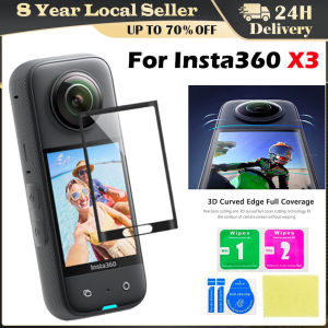 ❤️【Same Day Delivery】 【Insta360 X3】Soft/Glass Screen Protector for Insta360 X3 Protective Film LCD Display 3D Curved Screen Protection Film for Insta 360 X3 Accessories LZC-Insta360-X3-Film