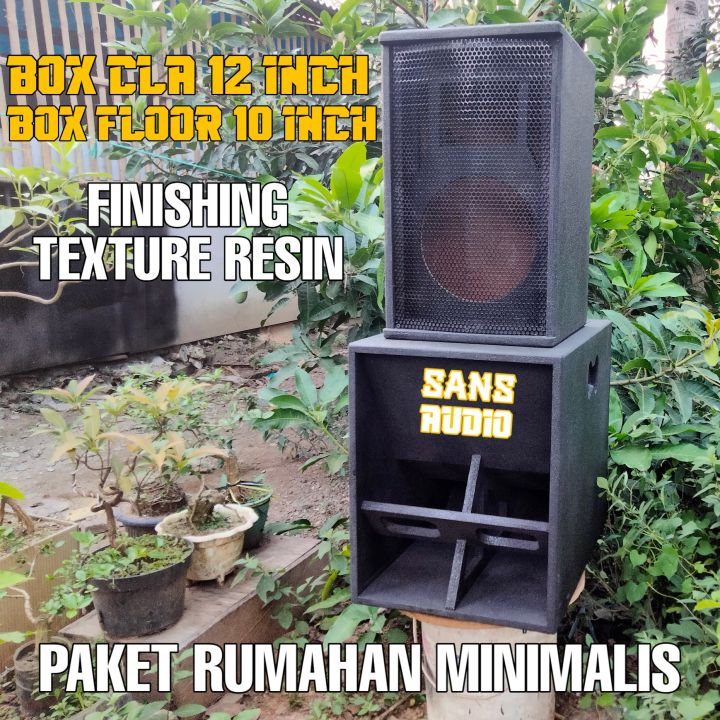 Box speaker set cla 12 inch 10 inch single plus tw Garansi