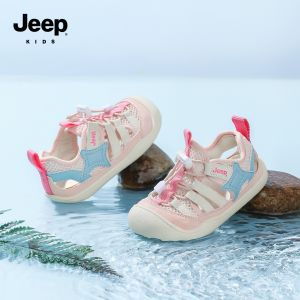 Jeep | Slippers For Girls Learning to Walk Slip-Resistant Soft Bottom Breathable