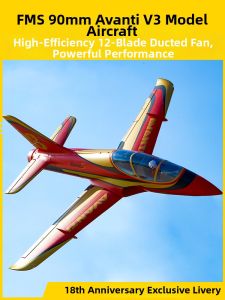 Commemorative Edition V3 Fly Control Compatible Fixed Wing Model Plane 90mm