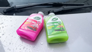 Turtle Wax Wash & Wax Crushed Candy Shampoo 1 LITER Sampo Sabun Cuci Mobil Motor Cairan Kental Busa Foam Wangi