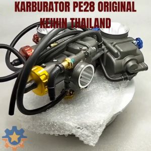 KARBURATOR PE28 BIRU RACING BALAP SEMUA MOTOR UNIVERSAL ORISINIL ASLI KEIHIN THAILAND CARBURETOR