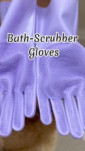 Bath Shower Grooming Pet Dog Cat Cleaning Brush Massage Comb Glove Hair Remover Gloves