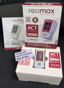 Rossmax SB210/SB200/SB100 ACT Fingertip Pulse Oximeter with Artery Check Technology (2 yr warranty)