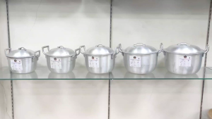 CALDERO WITH DOUBLE HANDLE / THICK ALUMINUM POT CASSEROLE POT /KALDERO KITCHENWARE ALUMINUM COOKWARE