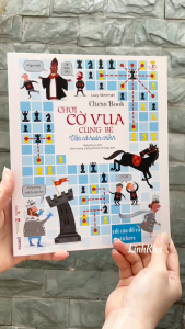 Sách Chơi Cờ Vua Cùng Bé - Ván Cờ Hoàn Chỉnh Với Câu Đố Và Sticker - Vizibook