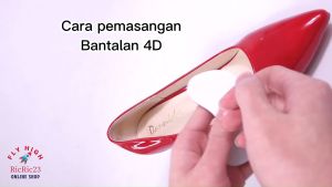 BANTALAN 4D PELINDUNG TUMIT INSOLE SEPATU ANTI LECET SOFT HEEL CUSHION UNTUK HAIL HILS SEPATU TINGGI SANDAL PESTA JALAN-JALAN OLAHRAGA