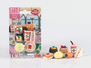 3D Puzzle Educational Rubber IWAKO Student Children Car Animal Cake-shaped Eraser Cultural Business Supplies