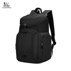 หลุยส์กระเป๋ากระเป๋าเป้บาสเก็ตบอลกันน้ำกลางแจ้งยิมกระเป๋าเป้สะพายหลังสำหรับใส่แล็ปท็อปกระเป๋าว่ายน้ำไปยิมกระเป๋าสะพายหลังกีฬาความจุขนาดใหญ่มากสำหรับผู้ชายผู้หญิง