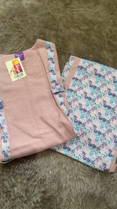 Baru Nibras Teen Setelan Rok NT 060 NT 60 Childreen Play Series Pink oxford mix twill print Premium