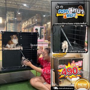 RAREITEM 【ส่งจากไทย】 คอกแมว คอกสัตว์เลี้ยง กรง DIY ประกอบออกแบบได้ง่าย #เฟอร์นิเจอร์ คอกสัตว์เลี้ยง คอกสุนัข  คอกกระต่าย