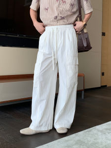 HUALUNDESIGN | Summer Thin Drawstring Loose Trousers