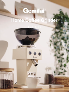 Gemilai brand Coffee Grinder Machine CRM9015C Commercial Stainless Steel Blade Grinder Quantitative Adjustable Grinder Coffee Grinder
