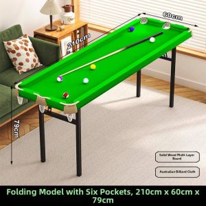 MEISITEKEKE | Home Indoor Foldable Billiard Table for 5 Point Training