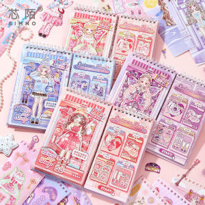 Princess Dress-Up Nail Art Stickers Fun Cosmetic Toys for Girls Age 3-6 Intelligence Enhancement Outfit Changes Decoration