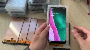 A20 Screen Replacement For Samsung A20 A205 A205F LCD Display Touch Screen with Frame Digitizer Assembly