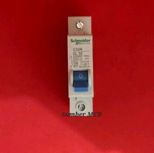 MCB Schneider Biru 1 Phase 10A Amper