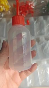 100ml Plastic Squeeze Bottle for Pig 100pcs Lightweight