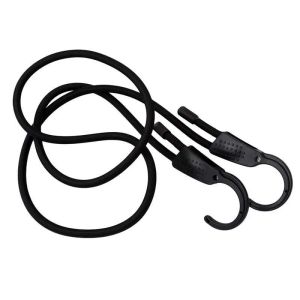 1/3/5PCS Stretch Elastic Adjustable Bungee Cords Hooks Bikes Rope Tie Luggage Car Strap Roof Rack Extra Wide Opening Steel Hook