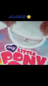 DR5 - Kaos Dress Mini Little Pony Anak Perempuan Gaun Cewek Nyaman