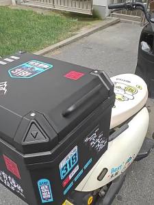 Durable High-Capacity Storage Box For Motorcycle and Electric Vehicles