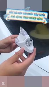 🌧️🌫️🌙 Tăng An Toàn Khi Trời Mưa Sương Mù Ban Đêm với Đèn Vây Năng Lượng Gió Gắn Mui Xe Ô Tô