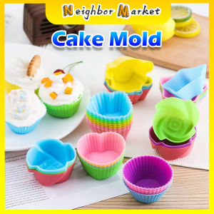 Silicone Cake Mold Round Shaped Muffin Cup Cake Baking Molds Kitchen Cooking Bakeware Maker