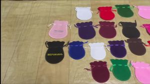 10pcs Gourd Velvet Gifts Bags Colorful Drawstring Jewelry Bags Storage Pouches For Wedding Christmas Party Gifts Packaging Bags
