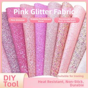 YIRANJIA | Shiny Fabric Glitter Cloth Bow Handmade DIY Fabric