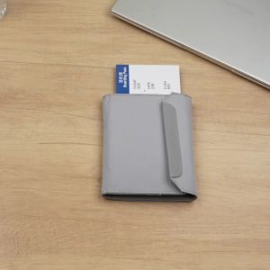 Ví Đựng Hộ Chiếu Chống Quét RFID Chống Trộm Có Khóa Từ Và Khe Cắm Thẻ SIM