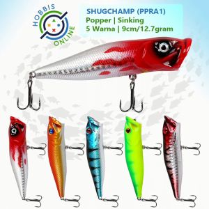 Umpan Popper Bait Pancing Apung 9 cm 127 gram ChugChamp (PPR1) Fishing Lure