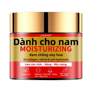 Kem Dưỡng Da Mặt Nam LGRAMER 40g/70g Dưỡng Ẩm Chống Lão Hóa Làm Mịn Nếp Nhăn Làm Mờ Vết Thâm Thích Hợp Cho Mọi Loại Da