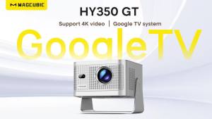 MAGCUBIC | Magcubic HY350GT with Google TV 900 ANSI Projector 1080p Google TV Projector Auto Focus Portable Beam for Home Theater