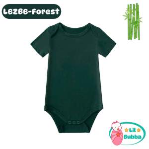 [LIL BUBBA] PREMIUM BAMBOO ONESIE BABY ROMPER CLOTHES BODYSUIT