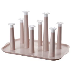 Creative Glass Cup Holder Water Cup Drying Rack Tea Cup Organizer Storage Shelf Drain Plate Home Bathroom Accessories