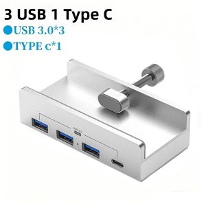 HUB Đa Cổng USB 3.0 Với Khe Cắm Thẻ TF Loại C Dành Cho Máy Tính Để Bàn Máy Tính Xách Tay - Bộ Chuyển Đổi Chia Tách Ngoài