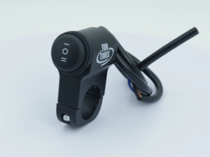 Mini Driving Light Switch 3 Way Switch(ON-OFF-ON)Installation Mirror/Handled Bar All Aluminum Waterproof High-quality