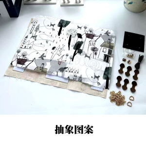 Túi Nước Đá Đáy Vuông Tự Làm Túi Đựng Đồ Thủ Công DIY Chất Liệu Không Hoàn Thiện Túi Miệng Buộc Túi Đựng Điện Thoại