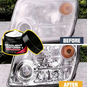 Car Lamp Restoration Polishing Kit - Headlight Scratch Remover & Oxidation Cleaner Repair Paste for Headlamp Assembly Polish Wax
