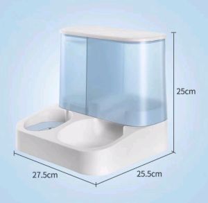 เครื่องให้อาหารสัตว์เลี้ยงอัตโนมัติ เติมน้ำและอาหารให้เอง ไม่ต้องเสียเวลาเทหลายรอบหรือห่วงเวลาไม่อยู่บ้าน (ส่งจากไทย คุณภาพดี) ร้านPINU SHOP