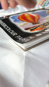 CANSON สมุดวาดเขียน FINE FACE หนา 320 แกรม ผิวหยาบ ขนาด A4 บรรจุ 12 แผ่น/เล่ม