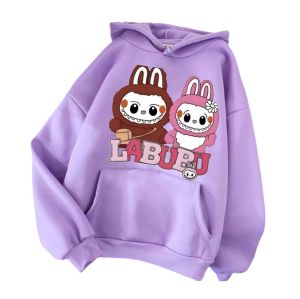 Sweater Hoodie Anak Perempuan Lababu Twin Cute Viral Usia 5 6 7 8 9 10 11 12 13 15 Tahun